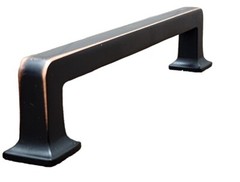 Knoklock (8) Pack 5 Inch (128mm) Kitchen Cabinet Handles Pulls Oil-Rubbed Bronze