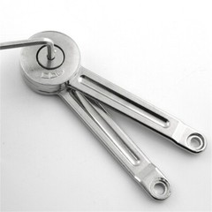 Soft Closing Lid Stay Hinges Zinc Alloy Adjustable for Toy Box Chest Storage