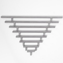 Brushed Kitchen Cabinet Pulls Stainless Steel Drawer T Bar Handles 2”-16” Lot