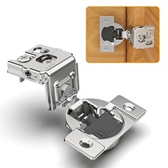 1-3/8″ Overlay 4D Soft Close Concealed Hinges for 1-3/8 inch Overlay 2 Pack