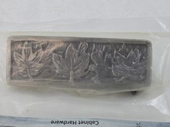 Sierra Lifestyles Pewter Leaves Cabinet Pull Handle 3″ (76mm) Center New