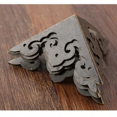 4pcs 50mm Jewelry Chest Box Wood Case Edge Corner Protector Guards Household