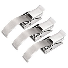 3Pcs 1.83-inch SUS304 Stainless Steel Draw Toggle Latch with Spring steel Hook
