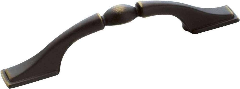 Amerock BP1302-RB Brass and Sterling Traditions Pull, Roman Bronze, 5-Inch