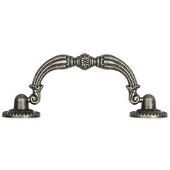 6Pack 3 Inch Bronze Vintage Drawer Pulls Handles Antique Drop Bail Cabinet Pulls