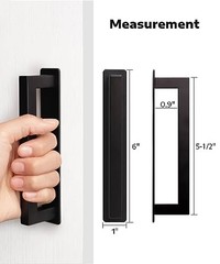 -Pack Adhesive Cabinet Handles Stick On Handle Self Stick Overall Length 6″ 2