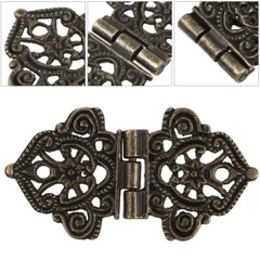 10 Pcs Vintage Hinges for Cabinet Butterfly Hinged Hardware Kitchen