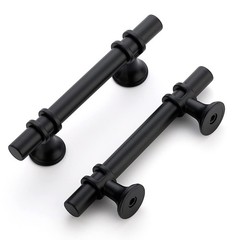 Cabinet Handles Black Cabinet Pulls 25 Pack 3 Inch Hole Center