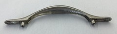 Distressed Nickel Finish Arch Bow Cabinet Drawer Door Pulls Handles 3-3/4″ Qty10