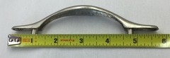 Distressed Nickel Finish Arch Bow Cabinet Drawer Door Pulls Handles 3-3/4″ Qty10