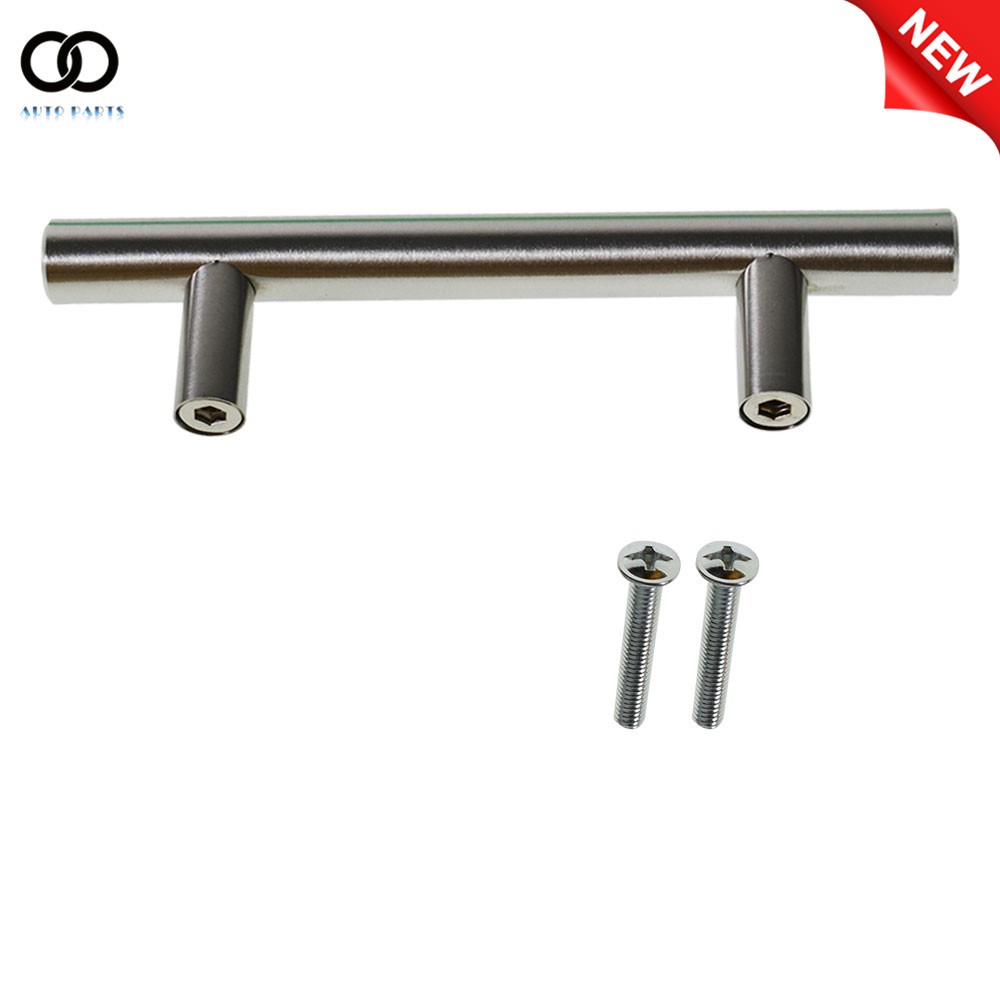50PCS 6″ 3.75inch Hole Center Stainless Steel Cabinet Pull Kitchen Drawer Pull
