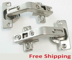 2 Pair Corner Folded Folden Kitchen Cabinet Cupboard Door Hinges Combination 135