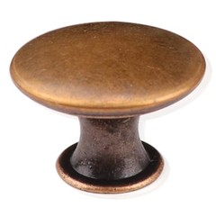 12 Packs Antique Copper Kitchen Cabinet Knobs 30mm/1.18″ Antique Red Copper