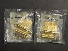2 Packs (4 Hinges) Gatehouse PB Self-Closing Flush Cabinet Hinges 2-3/4 x 1-7/8″
