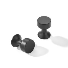 AVICCI Cabinet Knobs 10 Pack Mattle Black Drawer Pulls Modern Kitchen Cabinet…