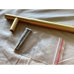 Signature Hardware 450258 Colmar 12″ C-C Bar Cabinet/Appliance Pull -Satin Brass