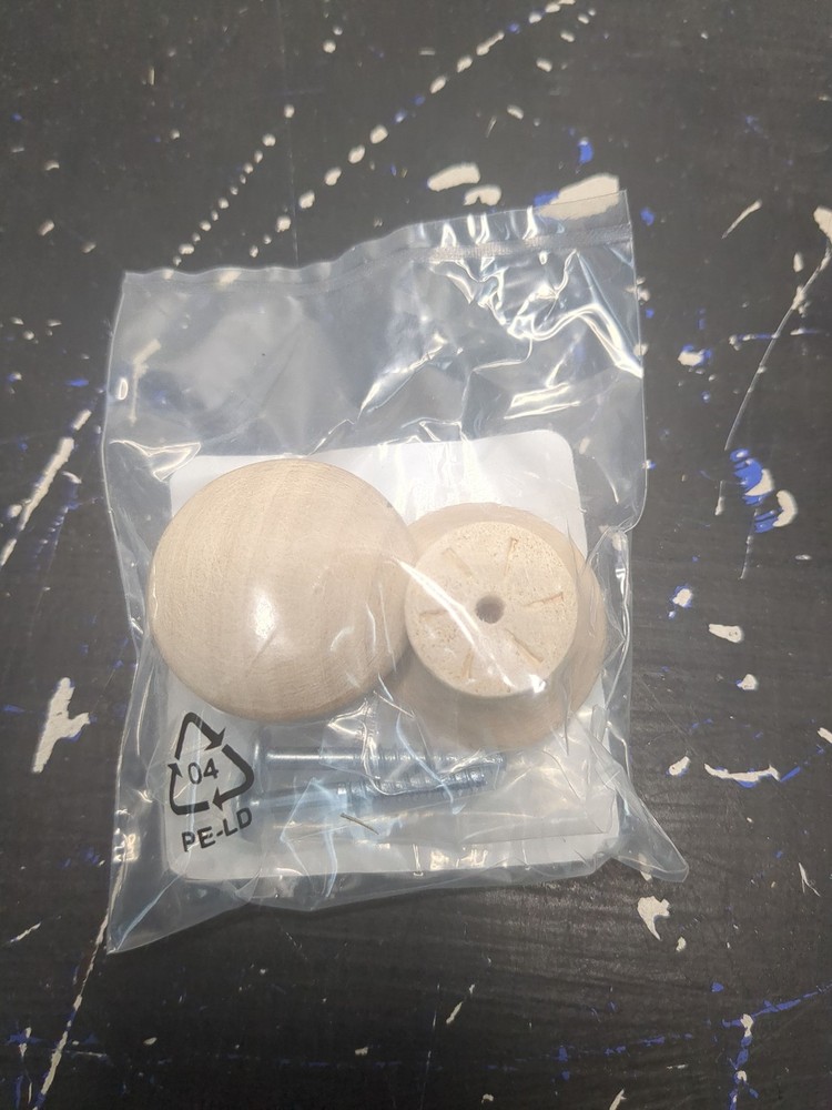 Amerock BP813WD Everyday Heritage 1-1/2 Inch Mushroom Cabinet Knob – Unfinished
