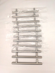 11 Solid Bar 5-1/16 In. Cabinet Drawer Bar Pulls Stainless Steel Satin nickel