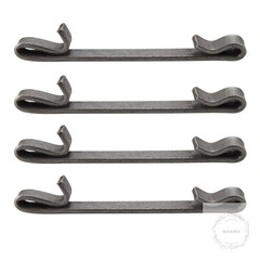 4 Pcs Early 2” Double Loop Style Tool Box Drawer Slide Retaining Keeper Clips