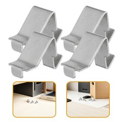 60 Pcs Metal Shelf Clips Brackets Iron Support For Cabinet Shelving And Storage