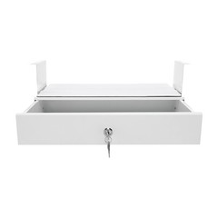 18*14*6.9inch Drawer Storage Organizer With Lock, Iron Pull-out Drawer