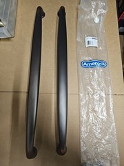 (2) Amerock BP53806ORB Kane 18″ Cntr to Cntr Appliance Pull Brnze *READ Desc