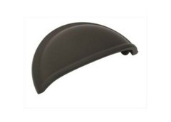 AMEROCK Allison Black 3″ 76mm Cup Bin Dresser Drawer Pull BP53010-FB