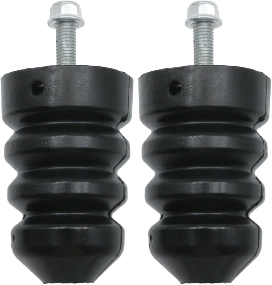 1 Pair Rear Bump Stops, Rear Leaf Spring Bumpers Replacement for Ford Series