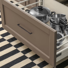 25 Pack Solid 7-1/2 Inch Oil-Rubbed Bronze Solid Kitchen Slim Square Cabinet Han