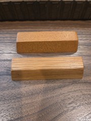 3 in CC wooden handles for drawers cabinets- set of 2
