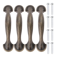 4Pcs Classic Cabinet Handles Closet Door Drawer Cupboard Wardrobe Dresser Pull