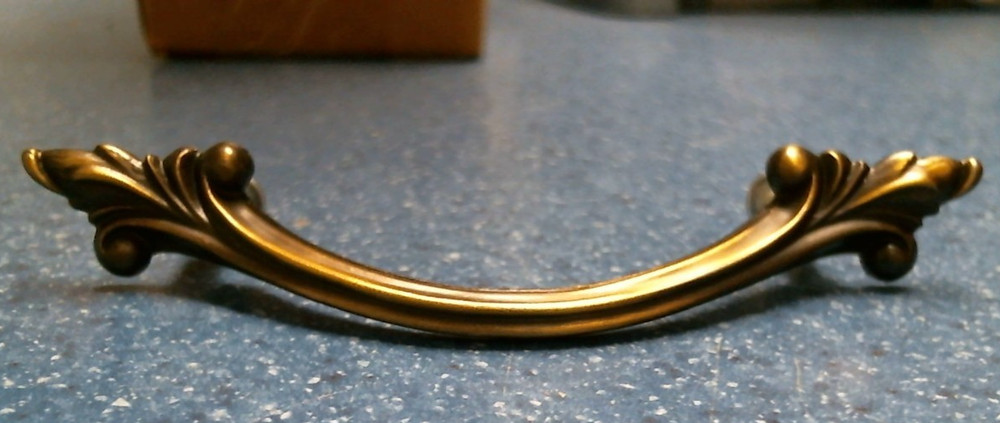 Amerock Antique Brass Arch Cabinet Handles LOT OF 10 (BP3407-AE) FS