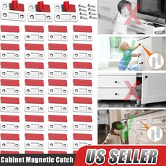 LOT Strong Magnetic Door Closer Cabinet Catch Latch Cupboard Ultra Thin Closures