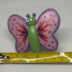 Colorful Butterfly/Caterpillar Drawer Knobs Set of 2 Kids Furniture Cabinet Pull