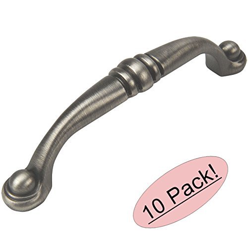 *10 Pack* Cosmas Cabinet Hardware Antique Silver Handles Pulls #2322AS