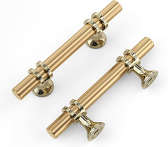 Gold Cabinet Handles 3 Inch Brushed Gold Cabinet Pulls Modern Kitchen Hardware f