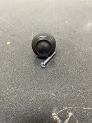 Amerock BP538072BBR Kane 1-5/8 Inch Mushroom Cabinet Knob – Black Bronze