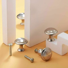Door Knobs Stainless Steel Cabinet Handles Cupboard Drawer Kitchen Pulls LOT US