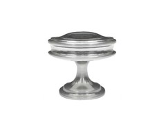 Knob Pull Round Kitchen/Bathroom Cabinet Hardware Brush Nickel KPT