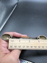 Wood/Metal Brass Color Cupboard/Drawer Cabinet Pull Handles Holes 3″ on Center