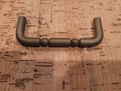 Antique Brass Matt Finish Drawer Pulls-Colonial Bronze-3 in CC