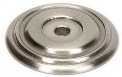 Alno A1503 Nickel Venetian 1-3/8″ Diameter Cabinet Knob Backplate