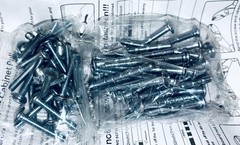 Ravinte 18 Pack 8 Inch Square Cabinet Handles – Matte Black for Kitchen Drawer