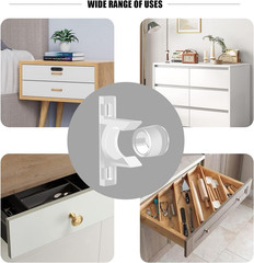 8 Sets False Front Cabinet Clips Kitchen Cabinet Doors Replacement for Drawer…