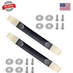 2Pcs Luggage Handle 9.84″ x 1.06″ L x W Plastic Pull Handle Grip Replacement …