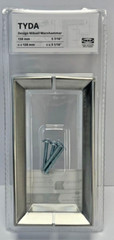 IKEA TYDA Cabinet Pull Handles, 138 mm, Stainless Steel, 2 Psc in Pack NEW