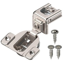 Blum Compact BLUMOTION Soft-Close 1-1/4in Overlay Face Frame Hinge 10 Pack
