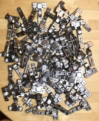Cabinet Hinges Full Overlay 110deg Cup Mortis 64 Count See Description