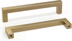 6-1/4in Brushed Bronze Drawer Pulls 10 Pack Goldenwarm