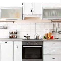 Hardware Handle, 2 Pack Square T-Shaped Cabinet Pulls, Matte Black, Stainless St